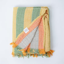 Load image into Gallery viewer, Muslin Striped Turkish Towel - PARK STORY
