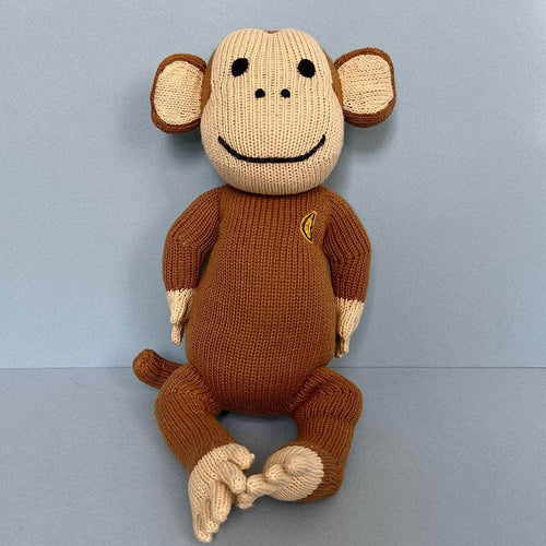 Monkey Stuffed Animal (Machine Washable) - PARK STORY