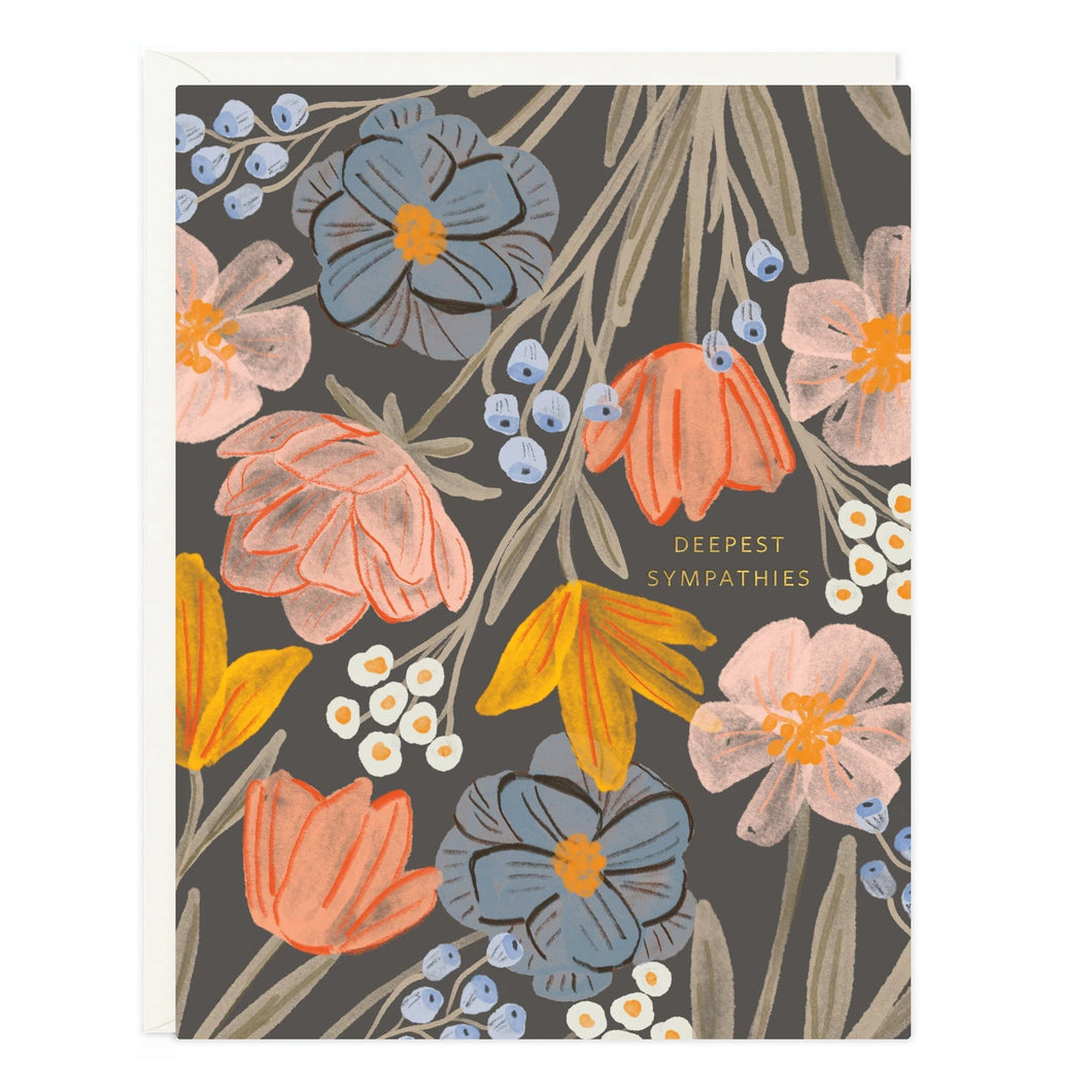 Sympathy Bouquet Greeting Card - PARK STORY