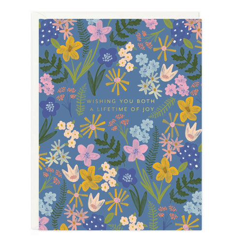 Wedding Floral Burst Greeting Card - PARK STORY