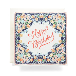 Handkerchief Happy Birthday Greeting Card