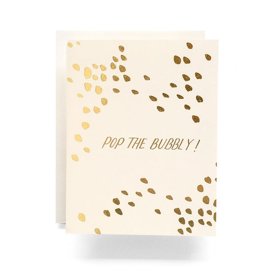 Pop the Bubbly Greeting Card - PARK STORY