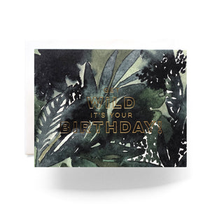 Wild Happy Birthday Greeting Card - PARK STORY