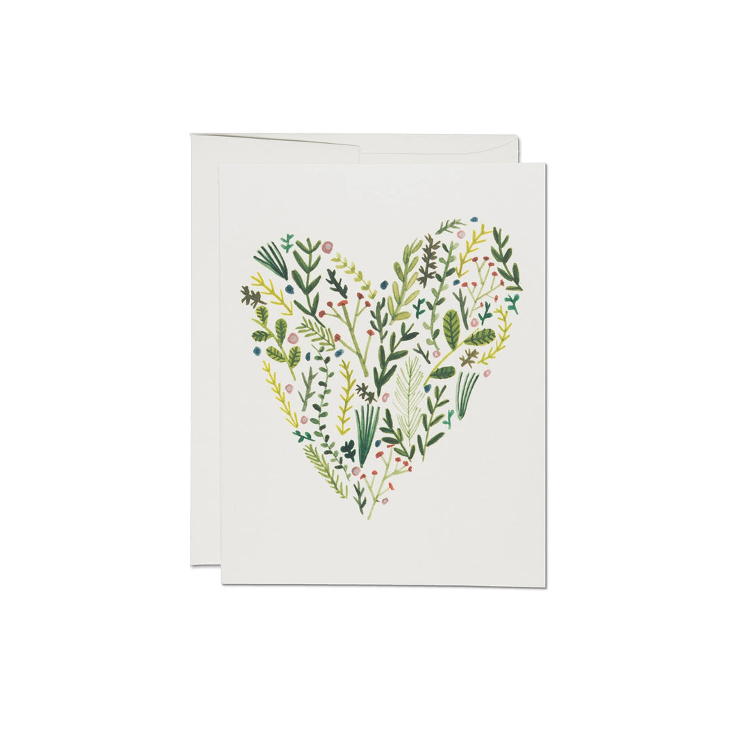 Floral Heart Boxed Card Set