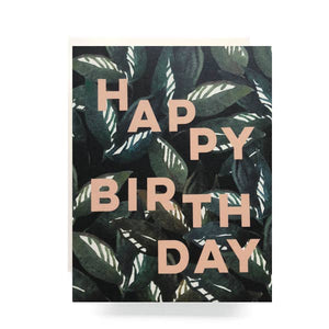 Emerald Forest Happy Birthday Greeting Card - PARK STORY