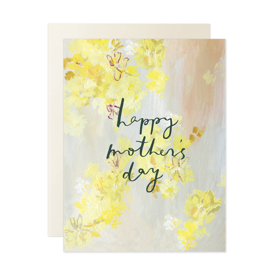 Golden Happy Mother's Day Greeting Card