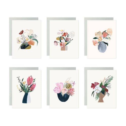 Bouquet Series Assorted Card Set (Set of 6) - PARK STORY