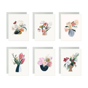 Bouquet Series Assorted Card Set (Set of 6)