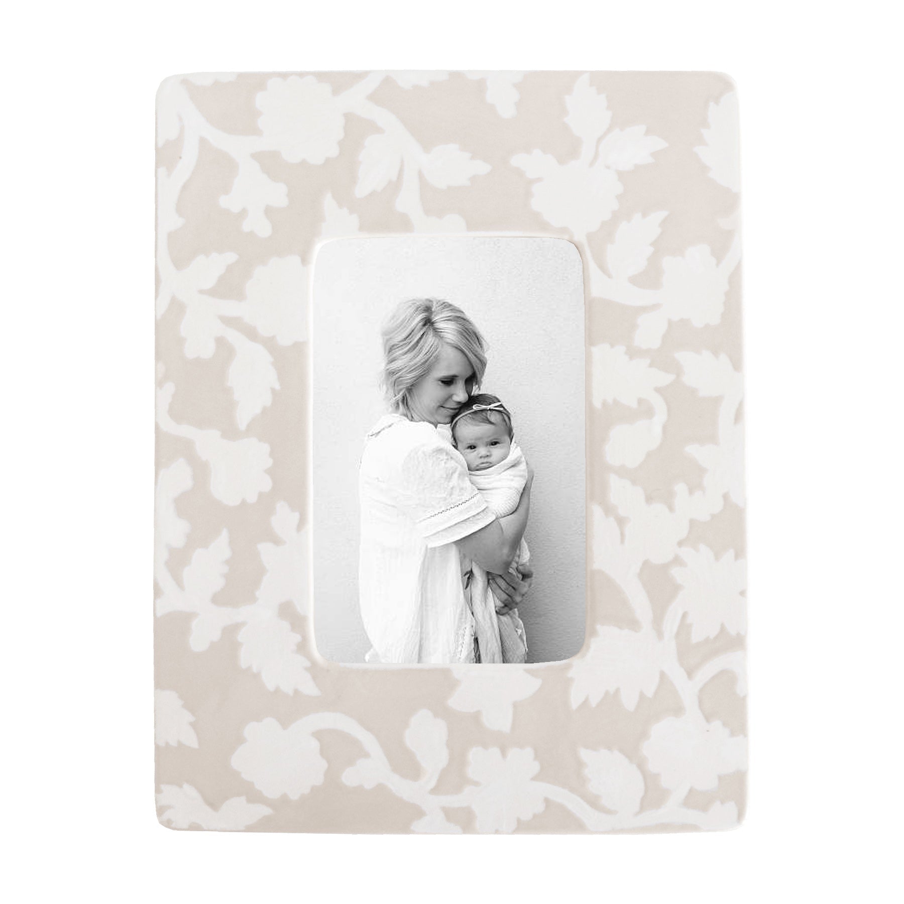 Beige Chinoiserie Picture Frame - Thumbnail 2