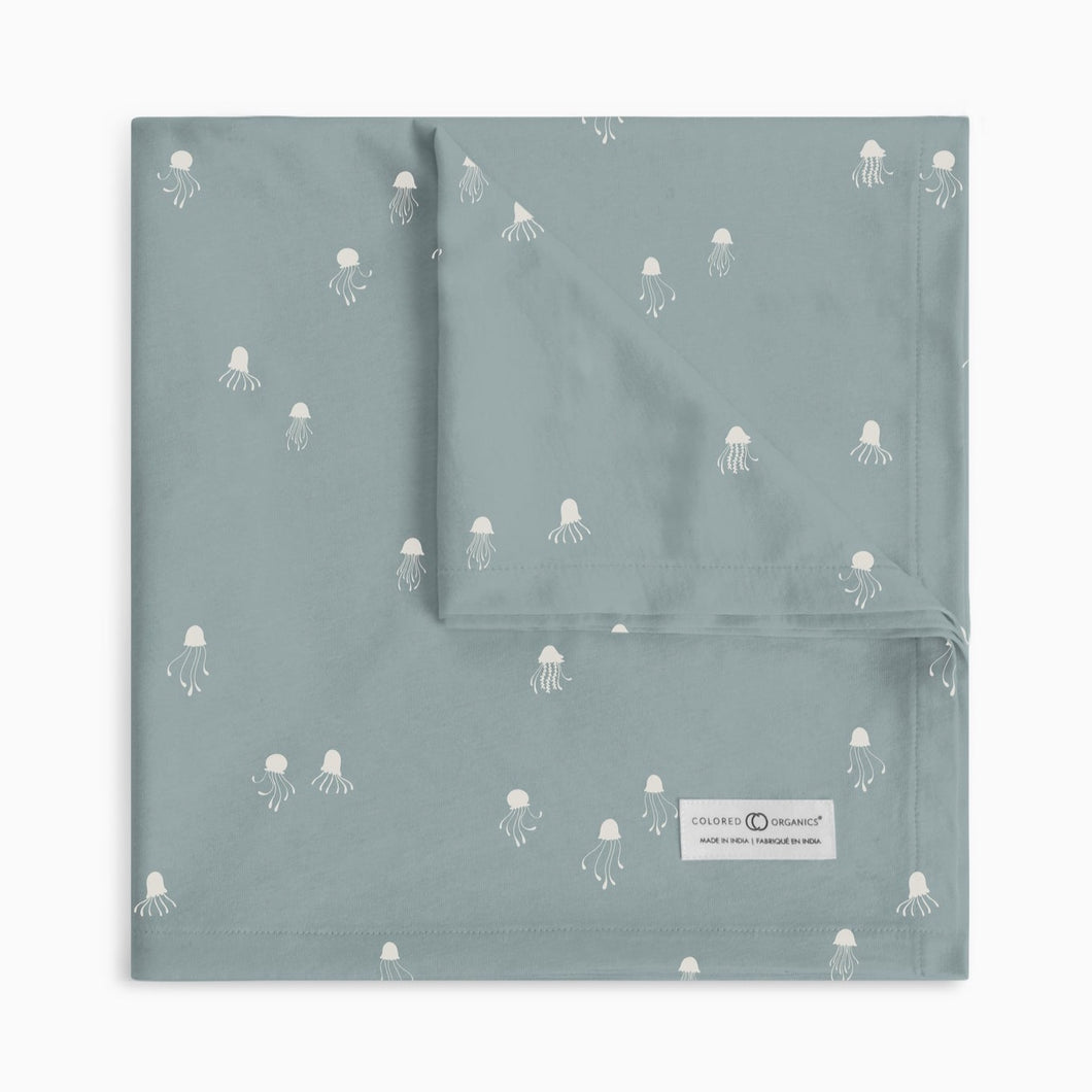 Swaddle Blanket -Jellyfish/Ocean