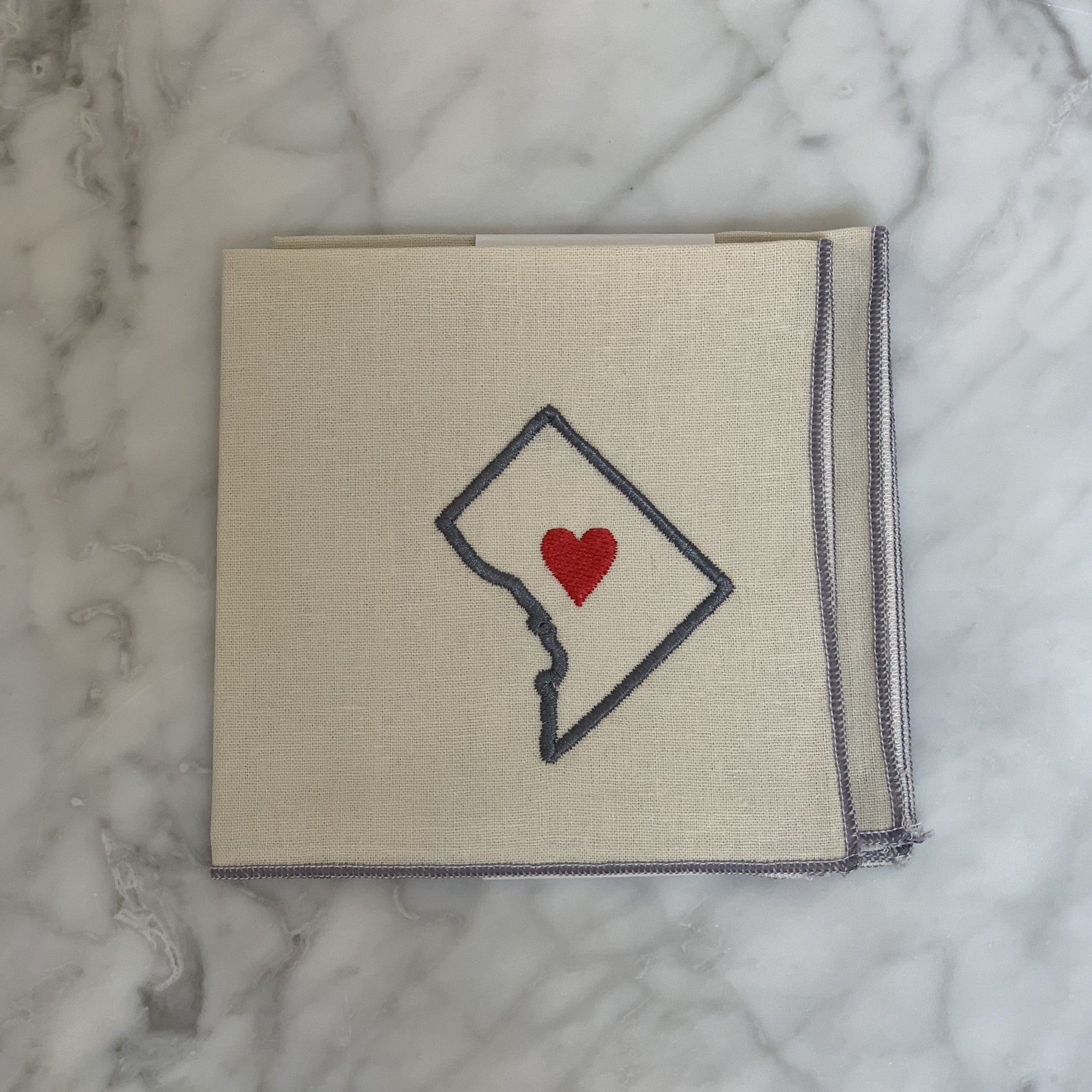 DC State Cocktail Napkin