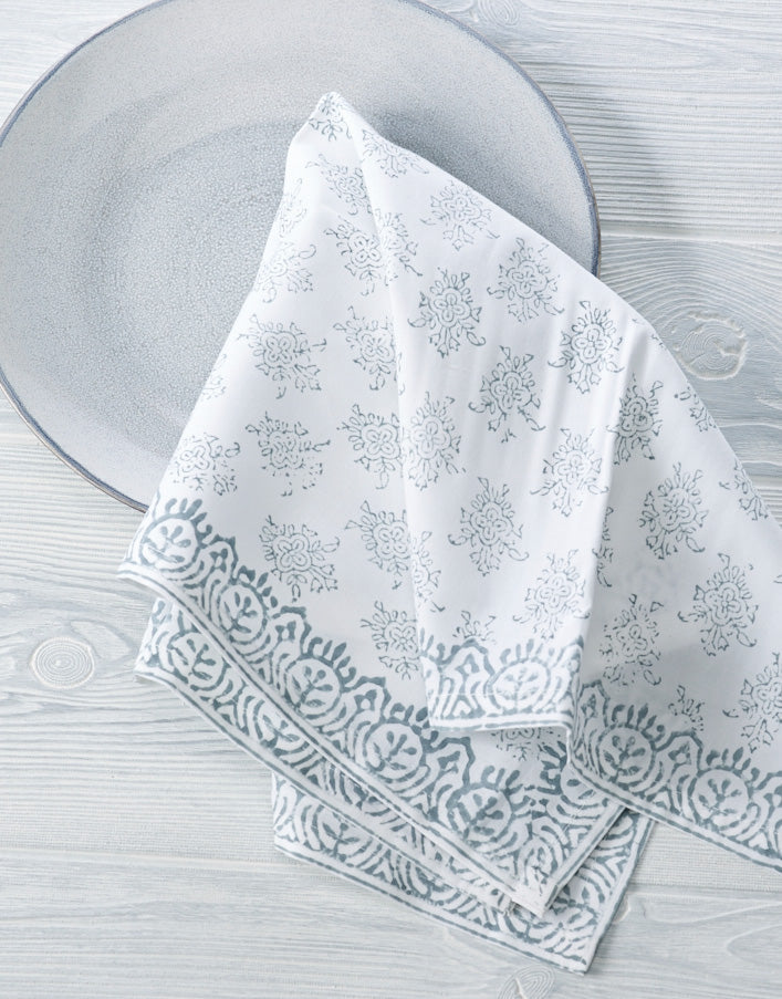 August Block Print Napkins