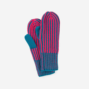 Chunky Rib Mittens (multiple colors)