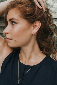 Gold Cuff Earrings - PARK STORY