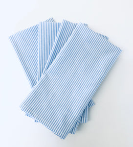 Blue Stripe Cotton Napkin (Set of 4)