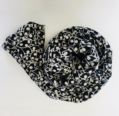 Eyelet Scarf - PARK STORY