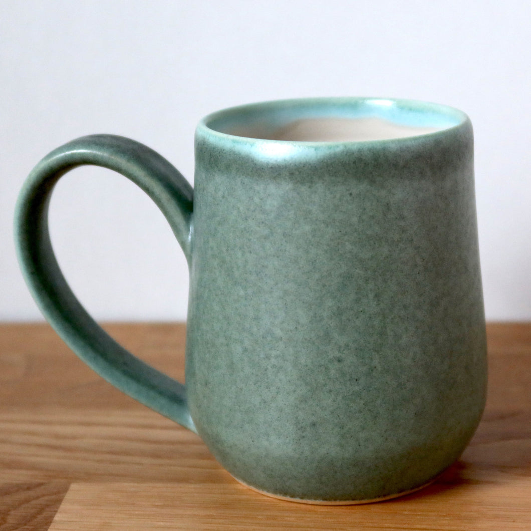 Green Handmade Mug