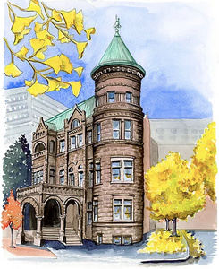 Heurich House Greeting Card