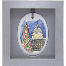 Load image into Gallery viewer, Capitol Hill Ceramic Holiday Ornament - PARK STORY
