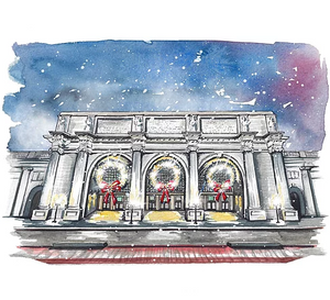 Union Station Holiday Greeting Card