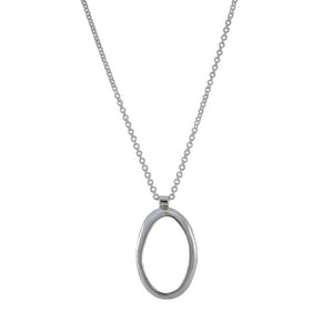Silver Pomme Necklace