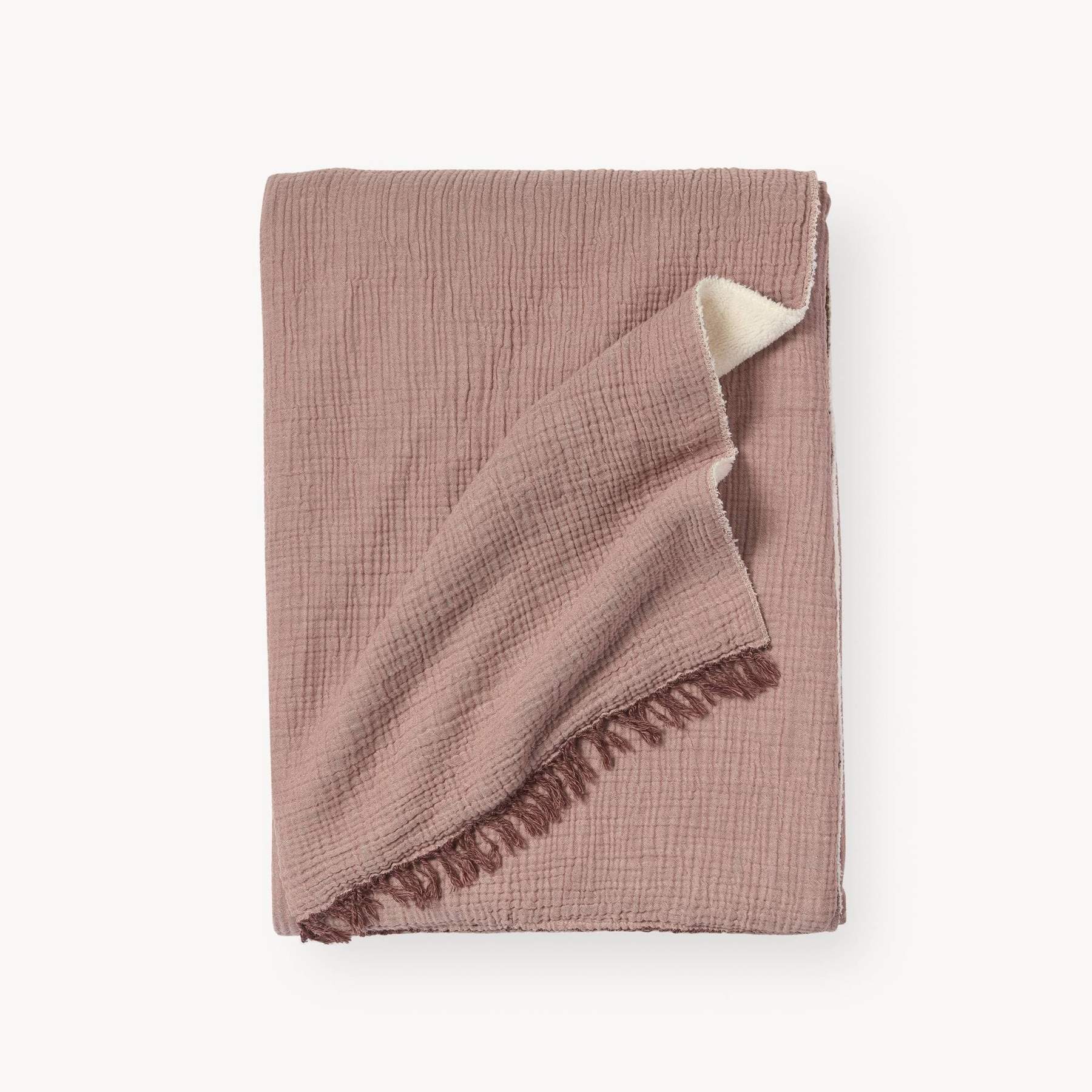 Fleece Lined Throw