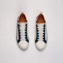 Load image into Gallery viewer, Artemis Sneaker (white &amp; blue)

