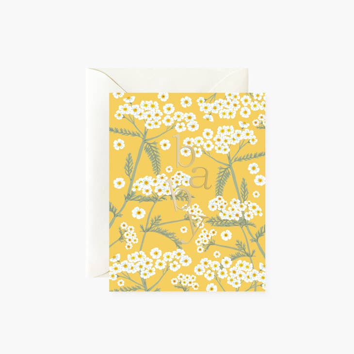 Baby Tiny Blooms Greeting Card