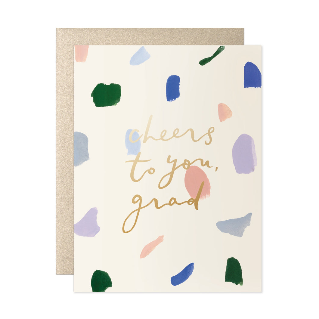 Cheers to You, Grad Greeting Card