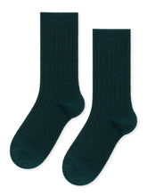 Load image into Gallery viewer, Italia Cashmere Cozy Rib Crew Sock (multiple colors)
