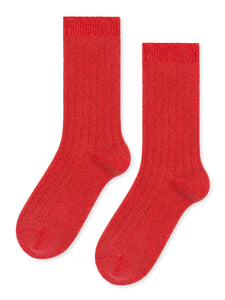 Italia Cashmere Cozy Rib Crew Sock (multiple colors)