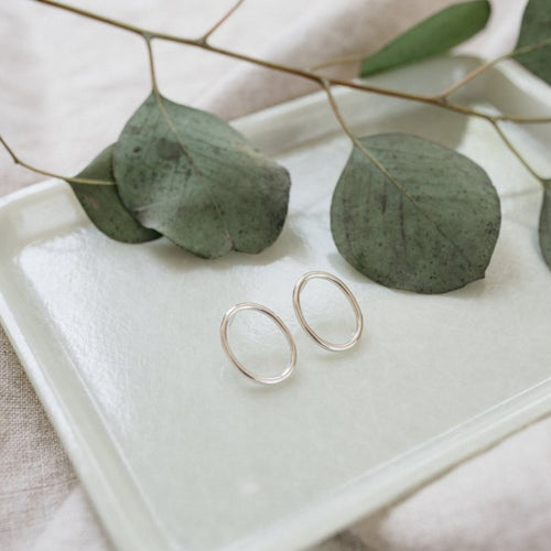 Sterling SIlver Ulo Studs - PARK STORY