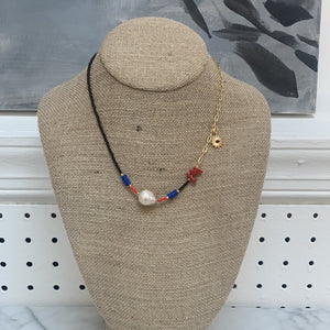Beaded Short Necklace (multiple colors)